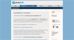 Desktop Screenshot of blog.prestosoft.com